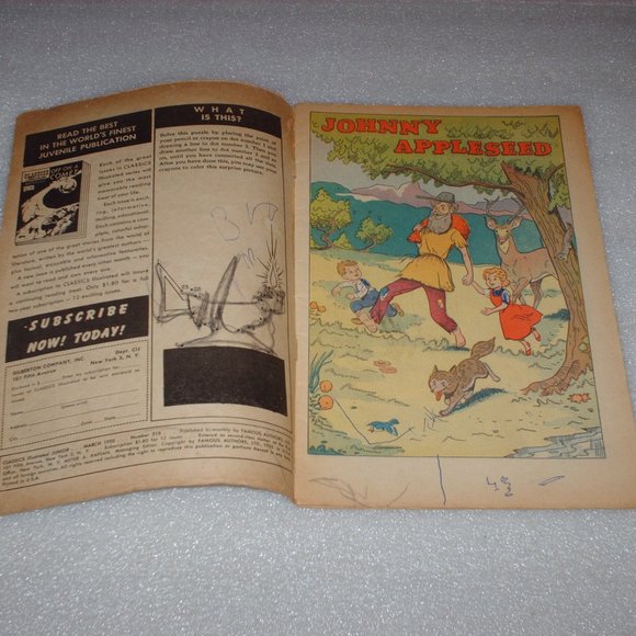 Classics Illustrated Jr. 1955 Johnny Appleseed - Picture 4 of 14